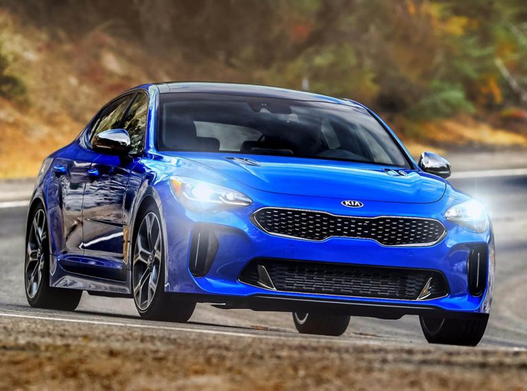 نمایی از کیا استینگر جدید